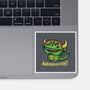 The Cute Black Beast Of Arrrggghhh-None-Glossy-Sticker-Wenceslao A Romero