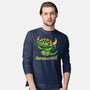 The Cute Black Beast Of Arrrggghhh-Mens-Long Sleeved-Tee-Wenceslao A Romero