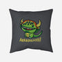 The Cute Black Beast Of Arrrggghhh-None-Removable Cover w Insert-Throw Pillow-Wenceslao A Romero