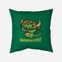 The Cute Black Beast Of Arrrggghhh-None-Removable Cover w Insert-Throw Pillow-Wenceslao A Romero