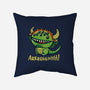 The Cute Black Beast Of Arrrggghhh-None-Removable Cover w Insert-Throw Pillow-Wenceslao A Romero