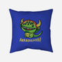 The Cute Black Beast Of Arrrggghhh-None-Removable Cover w Insert-Throw Pillow-Wenceslao A Romero