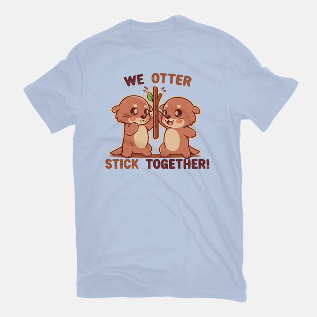 We Otter Stick Together-Mens-Premium-Tee-TechraNova