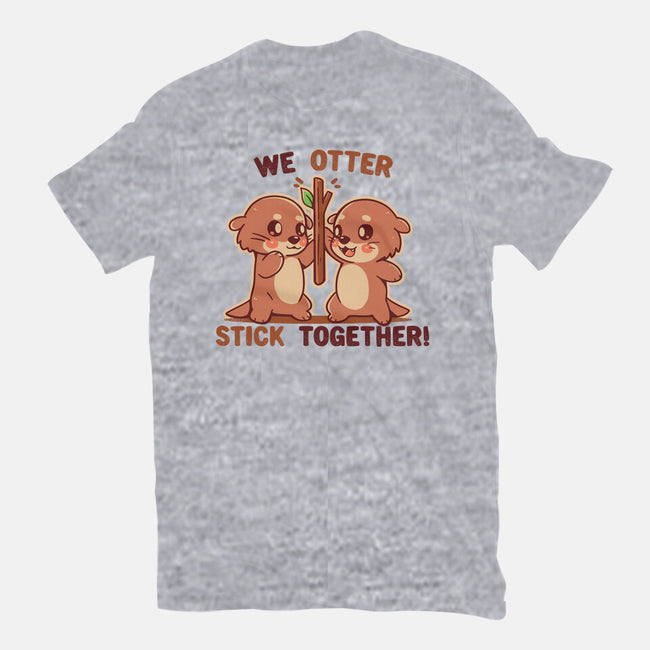 We Otter Stick Together-Mens-Premium-Tee-TechraNova