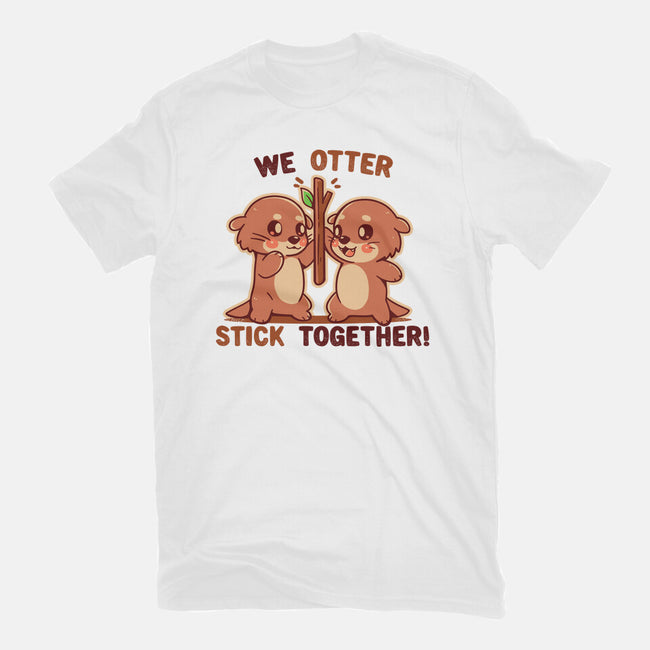 We Otter Stick Together-Mens-Premium-Tee-TechraNova