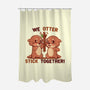 We Otter Stick Together-None-Polyester-Shower Curtain-TechraNova