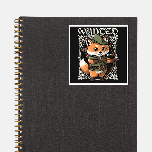 Wanted Robin In The Hood-None-Glossy-Sticker-NemiMakeit