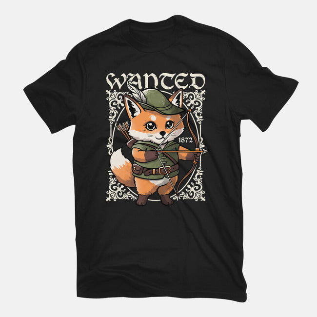 Wanted Robin In The Hood-Womens-Fitted-Tee-NemiMakeit