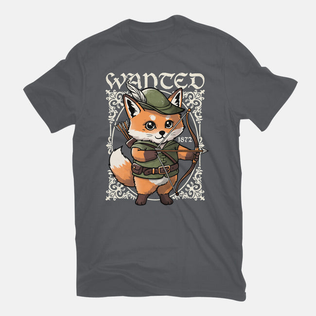 Wanted Robin In The Hood-Womens-Fitted-Tee-NemiMakeit