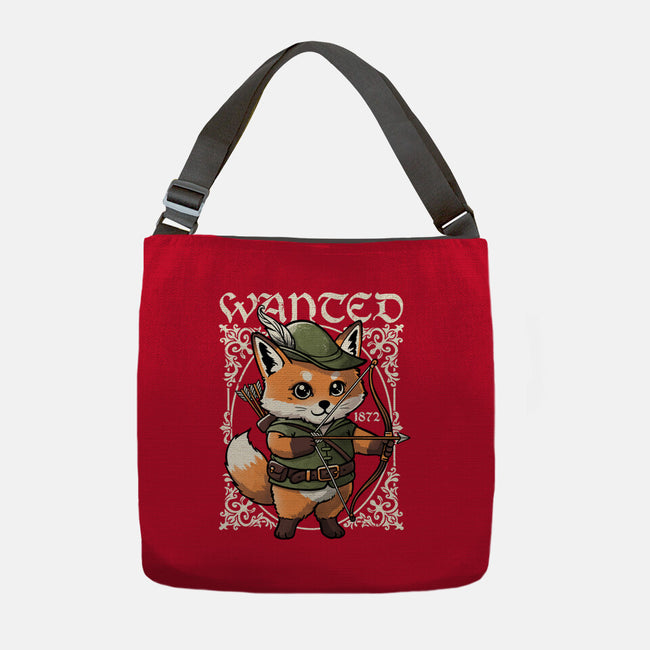 Wanted Robin In The Hood-None-Adjustable Tote-Bag-NemiMakeit
