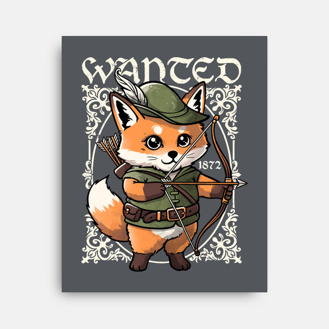 Wanted Robin In The Hood-None-Stretched-Canvas-NemiMakeit