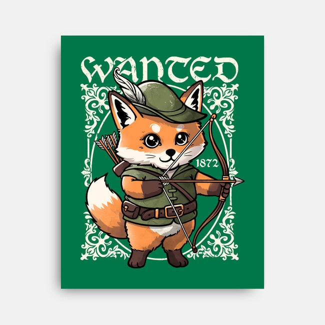 Wanted Robin In The Hood-None-Stretched-Canvas-NemiMakeit