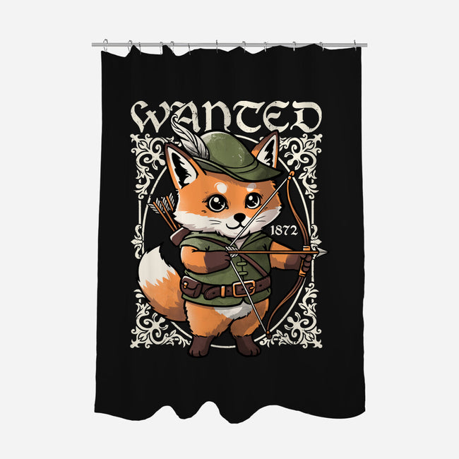 Wanted Robin In The Hood-None-Polyester-Shower Curtain-NemiMakeit