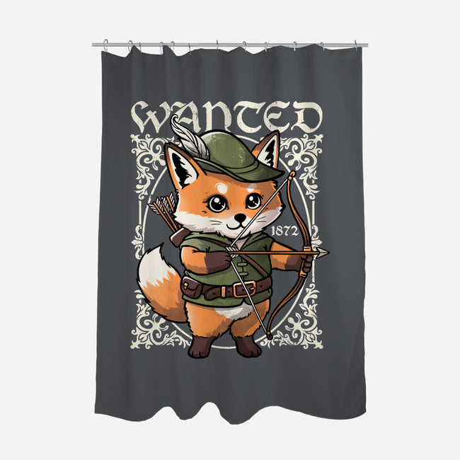 Wanted Robin In The Hood-None-Polyester-Shower Curtain-NemiMakeit