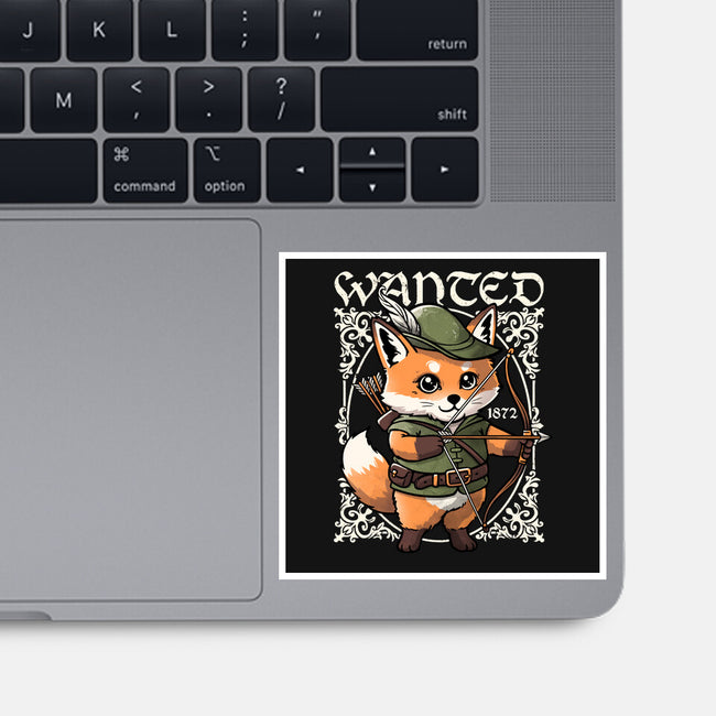 Wanted Robin In The Hood-None-Glossy-Sticker-NemiMakeit