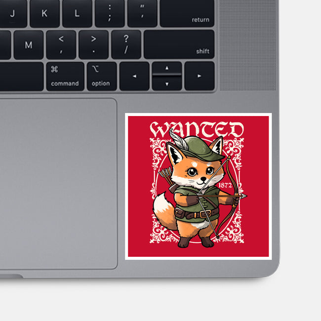 Wanted Robin In The Hood-None-Glossy-Sticker-NemiMakeit