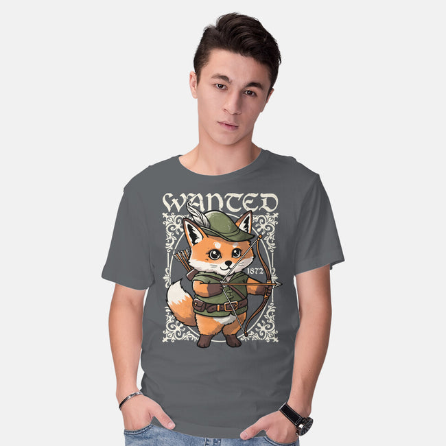 Wanted Robin In The Hood-Mens-Basic-Tee-NemiMakeit