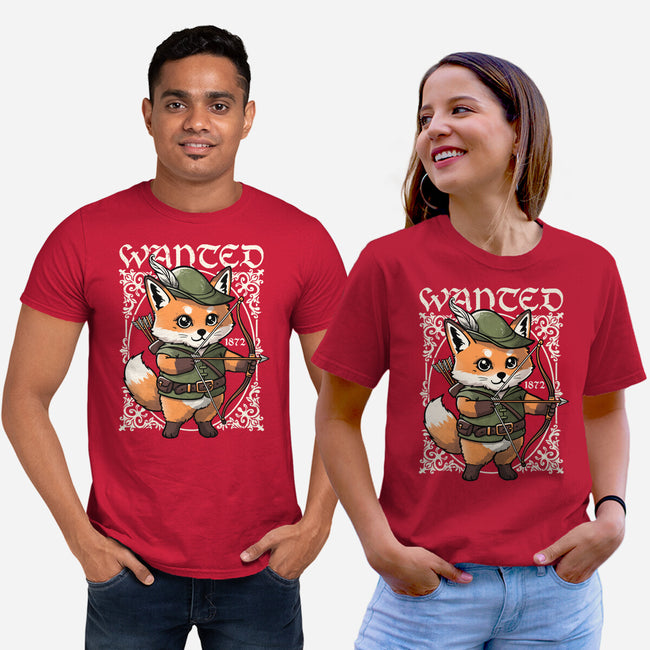 Wanted Robin In The Hood-Unisex-Basic-Tee-NemiMakeit