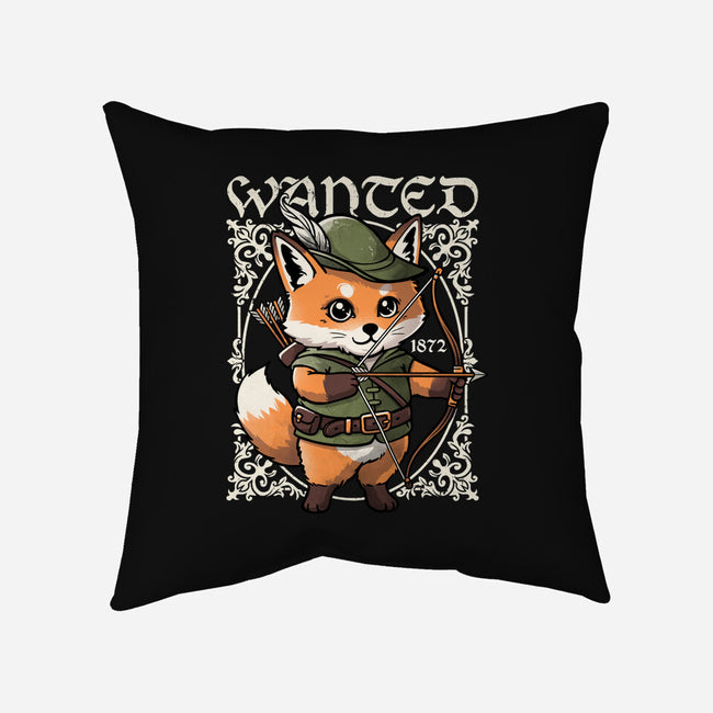 Wanted Robin In The Hood-None-Removable Cover w Insert-Throw Pillow-NemiMakeit