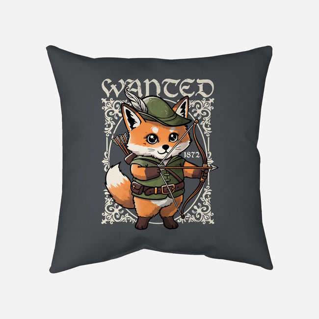 Wanted Robin In The Hood-None-Removable Cover w Insert-Throw Pillow-NemiMakeit