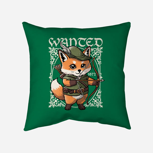 Wanted Robin In The Hood-None-Removable Cover w Insert-Throw Pillow-NemiMakeit