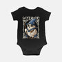 Owl Wizard Merlin-Baby-Basic-Onesie-NemiMakeit
