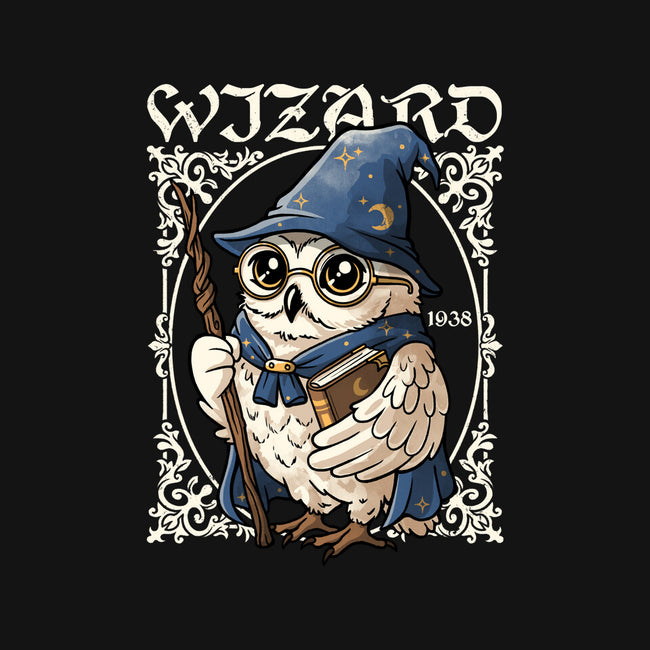 Owl Wizard Merlin-None-Adjustable Tote-Bag-NemiMakeit