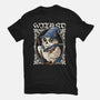 Owl Wizard Merlin-Womens-Fitted-Tee-NemiMakeit