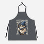 Owl Wizard Merlin-Unisex-Kitchen-Apron-NemiMakeit
