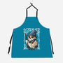 Owl Wizard Merlin-Unisex-Kitchen-Apron-NemiMakeit