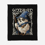 Owl Wizard Merlin-None-Fleece-Blanket-NemiMakeit