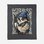Owl Wizard Merlin-None-Fleece-Blanket-NemiMakeit