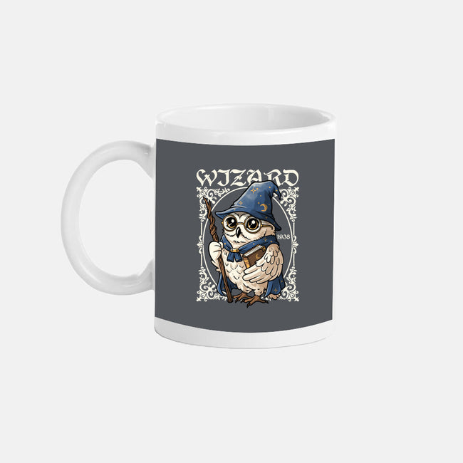Owl Wizard Merlin-None-Mug-Drinkware-NemiMakeit