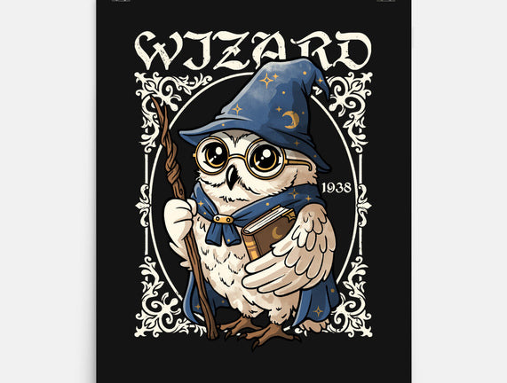 Owl Wizard Merlin