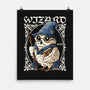 Owl Wizard Merlin-None-Matte-Poster-NemiMakeit
