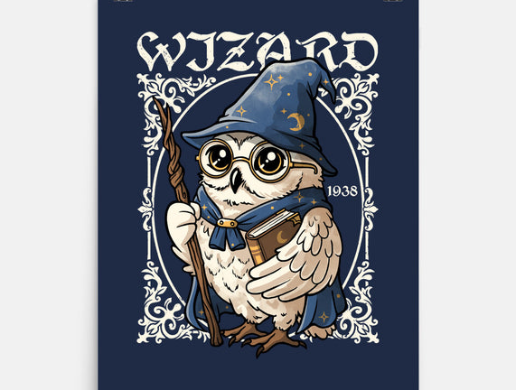 Owl Wizard Merlin