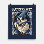 Owl Wizard Merlin-None-Matte-Poster-NemiMakeit