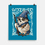 Owl Wizard Merlin-None-Matte-Poster-NemiMakeit