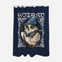 Owl Wizard Merlin-None-Polyester-Shower Curtain-NemiMakeit