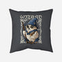 Owl Wizard Merlin-None-Removable Cover w Insert-Throw Pillow-NemiMakeit