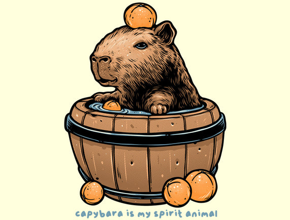 Capybara Is My Spirit Animal