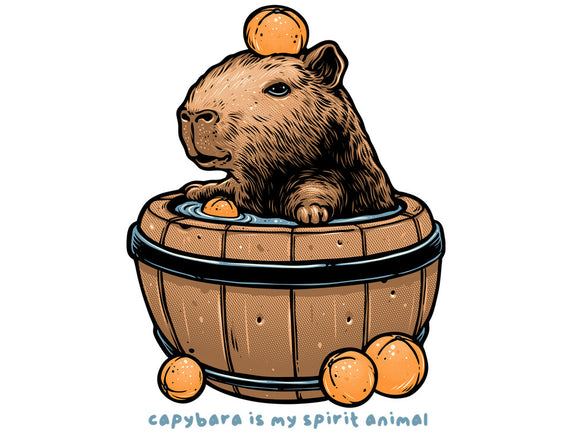 Capybara Is My Spirit Animal