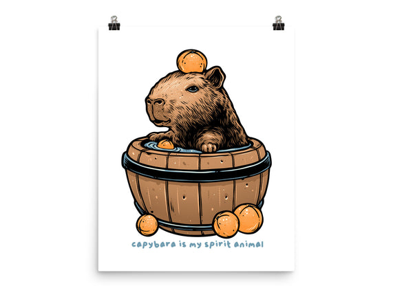 Capybara Is My Spirit Animal