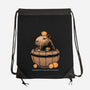 Capybara Is My Spirit Animal-None-Drawstring-Bag-momma_gorilla