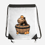 Capybara Is My Spirit Animal-None-Drawstring-Bag-momma_gorilla