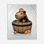 Capybara Is My Spirit Animal-None-Fleece-Blanket-momma_gorilla