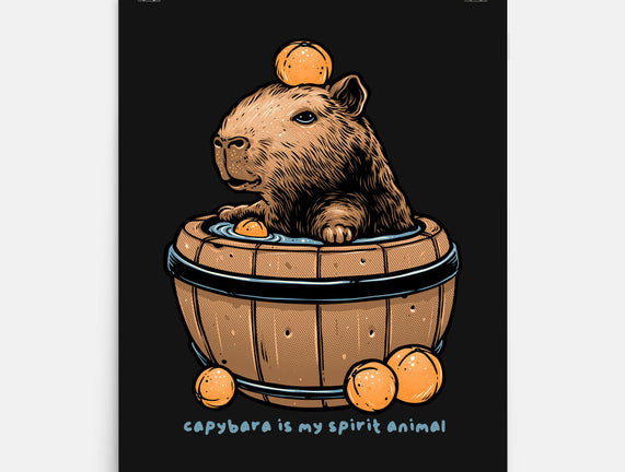 Capybara Is My Spirit Animal