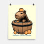 Capybara Is My Spirit Animal-None-Matte-Poster-momma_gorilla