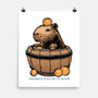 Capybara Is My Spirit Animal-None-Matte-Poster-momma_gorilla