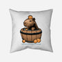 Capybara Is My Spirit Animal-None-Removable Cover w Insert-Throw Pillow-momma_gorilla